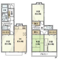 向原5丁目戸建の物件間取画像